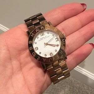 Marc by Marc Jacobs Rose Gold and White Watch